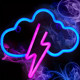 Sign Cloud Neon - Lampe LED Décorative